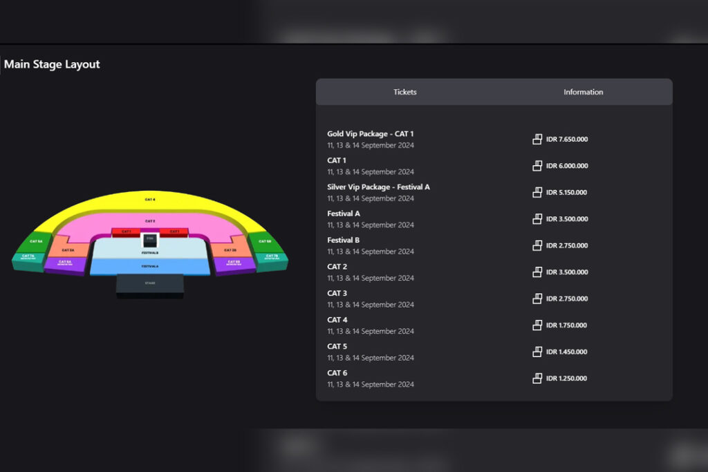 Harga Tiket Konser Bruno Mars 2024